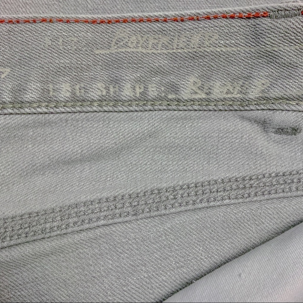 EDDIE BAUER Grey Cuffed Cropped Jeans - Picture 9 of 14